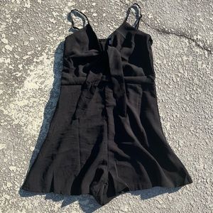 shein black romper